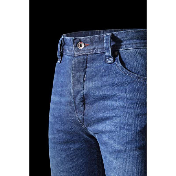 Motorcycle jeans Furygan D12 X KEVLAR STRAIGHT Medium Blue