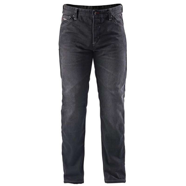 Jean moto Furygan D12 X KEVLAR STRAIGHT Noir