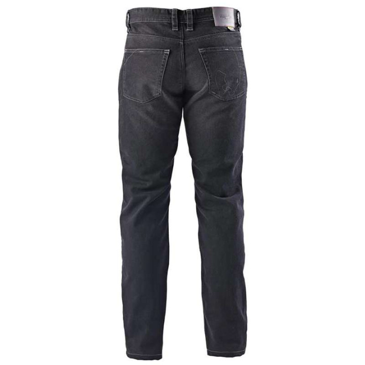 Jean moto Furygan D12 X KEVLAR STRAIGHT Noir