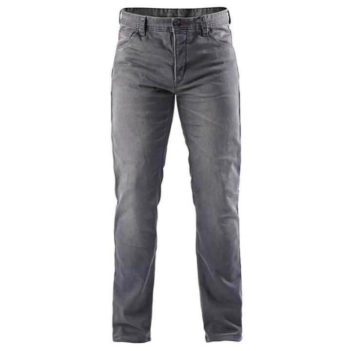 Jean moto Furygan D12 X KEVLAR STRAIGHT Gris