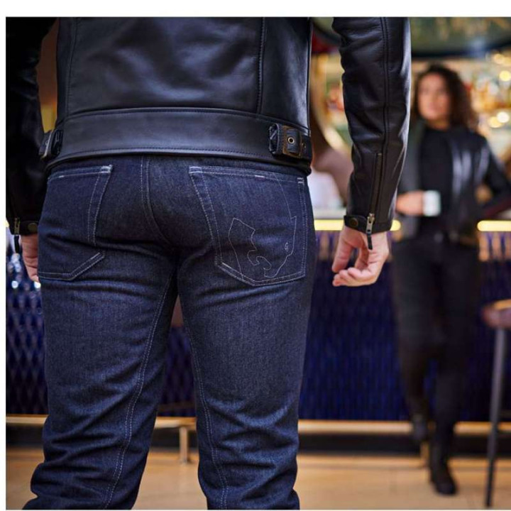 Jean moto Furygan KALVIN X KEVLAR SLIM Dark Blue