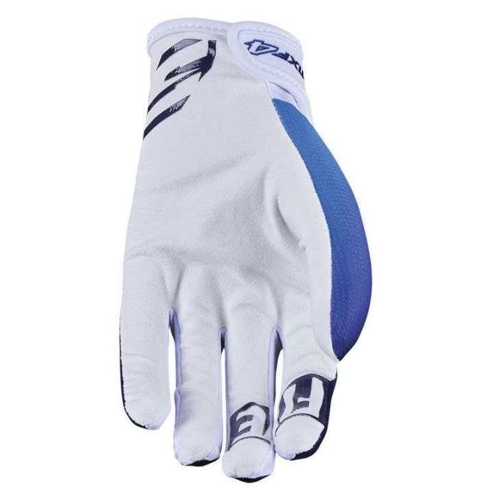 Gants moto cross Five MXF4 Whip Blue