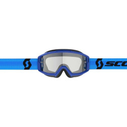 Masque moto cross Scott SPLIT OTG Bleu/Black - Clear 2