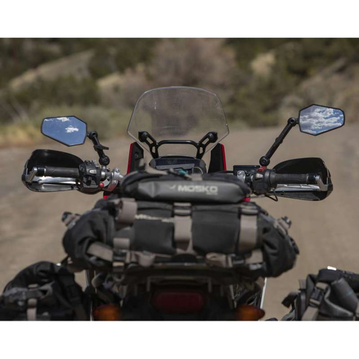 Rétroviseur homologué Doubletake ADVENTURE 2.0 - BRAS 6.0