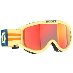 Masque moto cross Scott 89X ERA Beige - Orange
