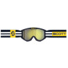 Masque moto cross Scott 89X ERA Blue/White - Jaune