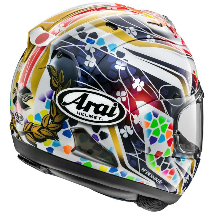 Casque moto Arai RX-7V EVO Nakagami GP2 Replica