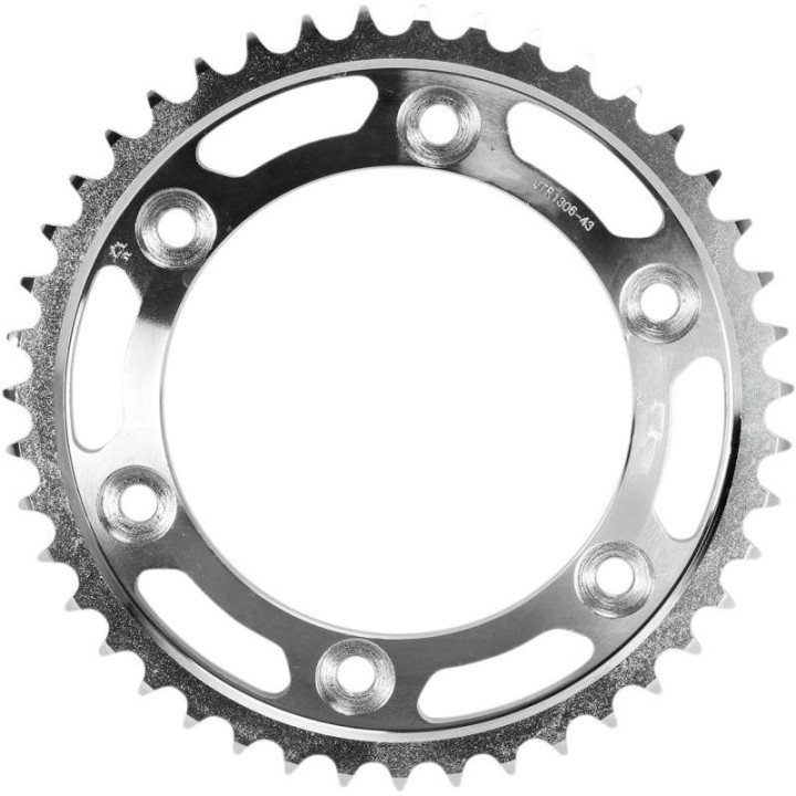 Steel sprocket JT 43 teeth pitch 530 type 1306