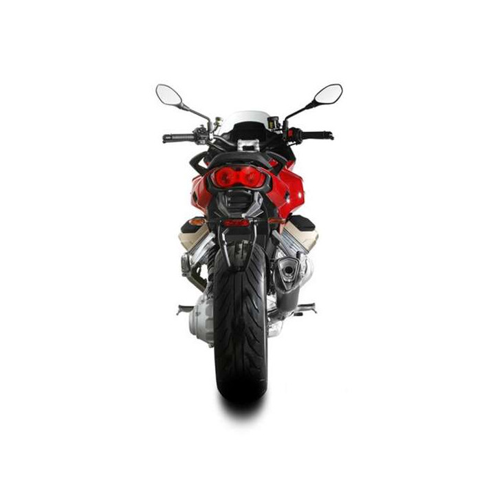 Silencieux homologué Mivv DELTA RACE Carbone (M.015.LDRB) MOTO GUZZI V100 MANDELLO