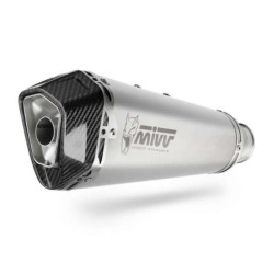 Silencieux homologué Mivv DELTA RACE Inox (M.015.LDRX) MOTO GUZZI V100 MANDELLO