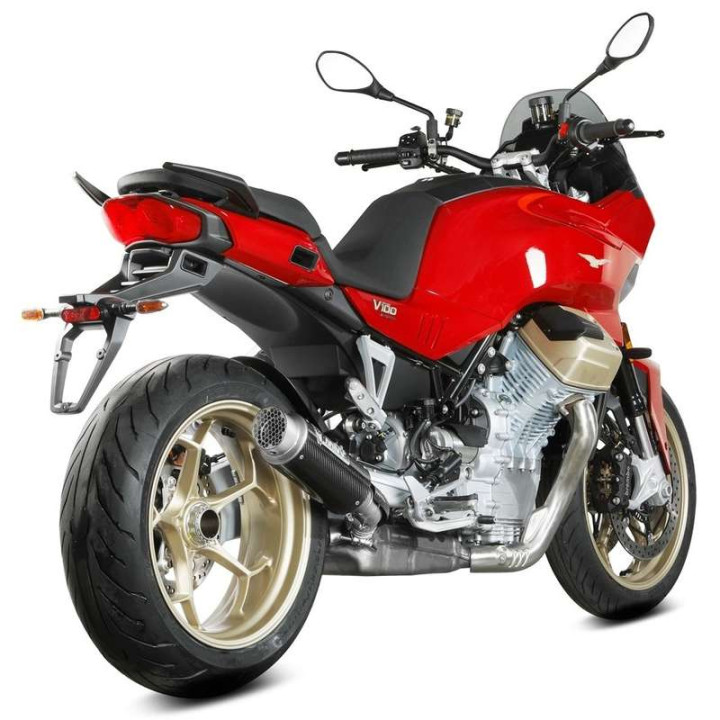 Mivv GP PRO Carbon approved muffler (M.015.L2P) MOTO GUZZI V100 MANDELLO