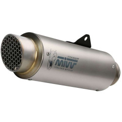 Silencieux homologué Mivv GP PRO Titane (M.015.L6P) MOTO GUZZI V100 MANDELLO