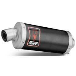 Silencieux homologué Mivv DAKAR Inox Noir (S.042.LEKB) SUZUKI V-STROM 1050