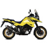 Silencieux homologué Mivv DAKAR Inox Noir (S.042.LEKB) SUZUKI V-STROM 1050