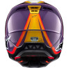 Casque moto cross Alpinestars S-M5 SAIL Violet/Black/Silver
