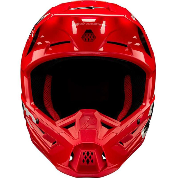 Casque moto cross Alpinestars S-M5 CORP Red