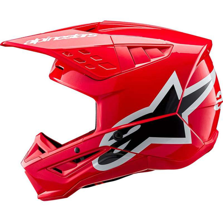 Alpinestars S-M5 CORP Red motocross helmet