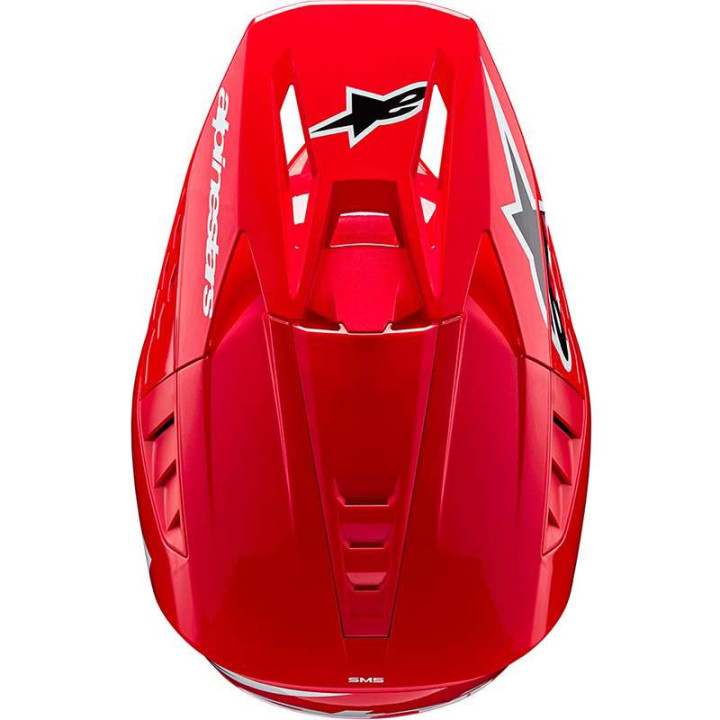 Alpinestars S-M5 CORP Red motocross helmet