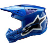 Alpinestars S-M5 CORP Blue motocross helmet