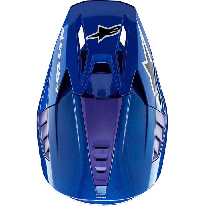 Alpinestars S-M5 CORP Blue motocross helmet