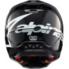 Alpinestars S-M5 CORP Black/Gray motocross helmet