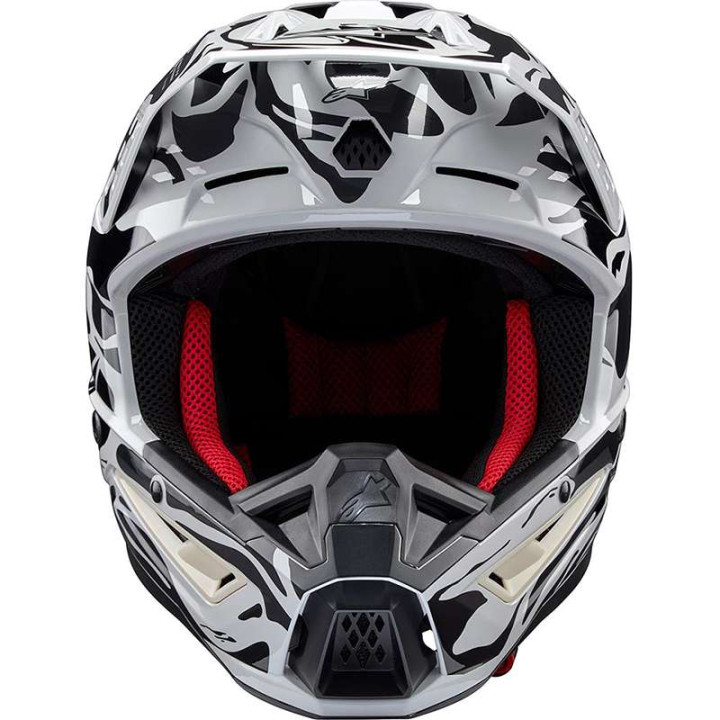 Alpinestars S-M5 MINERAL Gray/Black motocross helmet