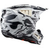 Alpinestars S-M5 MINERAL Gray/Black motocross helmet