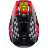Casque moto cross Alpinestars S-M5 RASH Dark Gray/Red