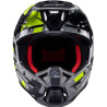 Casque moto cross Alpinestars S-M5 ROVER 2 Black/Grey/Yellow Fluo