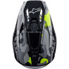 Casque moto cross Alpinestars S-M5 ROVER 2 Black/Grey/Yellow Fluo