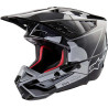 Alpinestars S-M5 ROVER 2 Black/Silver motocross helmet