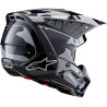 Alpinestars S-M5 ROVER 2 Black/Silver motocross helmet