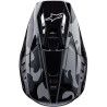 Casque moto cross Alpinestars S-M5 ROVER 2 Black/Silver