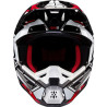Casque moto cross Alpinestars S-M5 ACTION 2 Black/White/Red