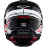 Casque moto cross Alpinestars S-M5 ACTION 2 Black/White/Red