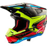 Alpinestars S-M5 ACTION 2 Black/Red/Yellow motocross helmet