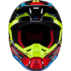 Casque moto cross Alpinestars S-M5 ACTION 2 Black/Red/Yellow 2