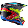 Casque moto cross Alpinestars S-M5 ACTION 2 Black/Red/Yellow