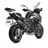 Silencieux homologué Mivv OVAL Classic Inox Noir (E.012.LVC) BENELLI TRK 702/X