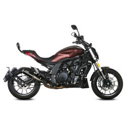 Mivv MK3 approved muffler, black stainless steel (E.005.LM3B) BENELLI 502 C 2