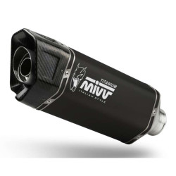 Mivv SR-1 Titanium muffler, black (B.042.LR1TB) R1300GS