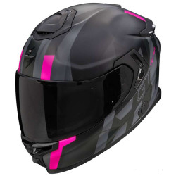 Casque Scorpion EXO-GT SP AIR TOURADVEN NOIR MAT/ROSE