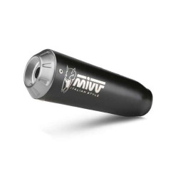 Mivv X-M1 approved muffler Inox black (HU.005.LC4B) HUSQVARNA SVARTPILEN 125 21-
