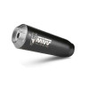 Silencieux Homologué Mivv X-M1 Inox noir (HU.005.LC4B) HUSQVARNA SVARTPILEN 125 21-