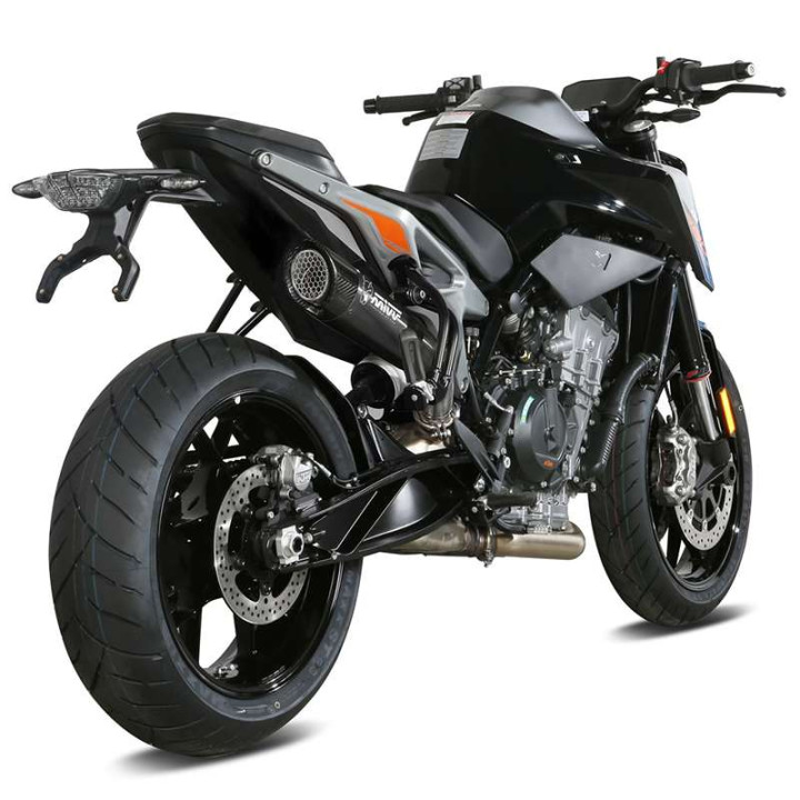Silencieux Homologués Mivv X-M5 inox noir (KT.020.LC5B) KTM 790/890 Duke