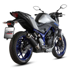 Silencieux Homologué Mivv GP Carbone (Y.055.L2S) Yamaha MT-03 2