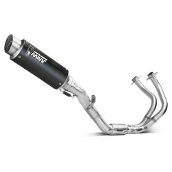 Complete line Mivv GP PRO stainless steel black (K.058.LXBP) KAWASAKI NINJA 650/Z650 24-