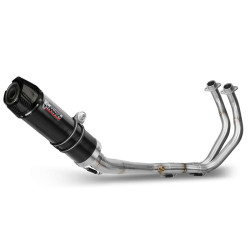 Mivv GP complete line stainless steel black (Y.045.LXBC) YAMAHA MT-07