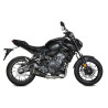 Complete line Mivv DELTA RACE Stainless steel black (Y.074.LDRB) YAMAHA MT-07