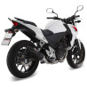Mivv GP-approved muffler Inox black (H.051.LXBC) HONDA CB500F/X 